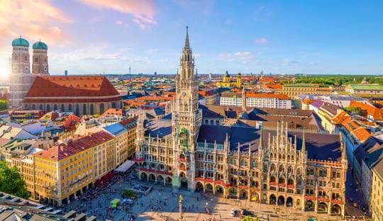 Travel to Munich and Innsbruck